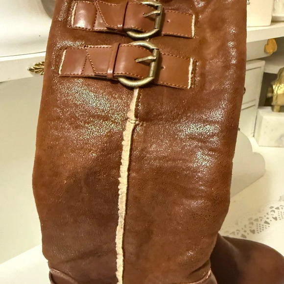 Max Sutio beautiful warm light brown boots in good condition - Picture 3 of 16